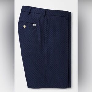 Peter Millar Dark Blue Skull Pattern Shorts